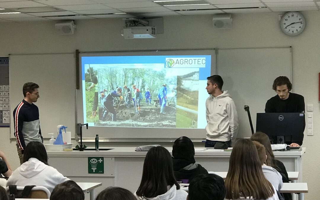Animation PIC sur le thème de l’eau – Intervention des BTS GEMEAU 2 au collège de l’Isle