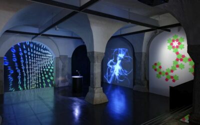 Les Terminales Bac Pro GMNF visitent l’expo « A l’infini » de Miguel Chevalier