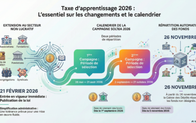 Taxe d’apprentissage 2026 : ce qui change et ce qu’il faut retenir